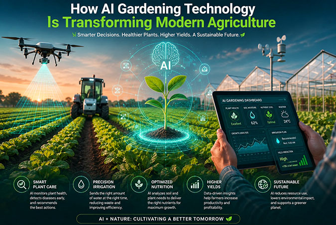 How AI Gardening Technology