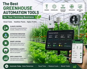 The Best Greenhouse Automation Tools for Your Farming Business